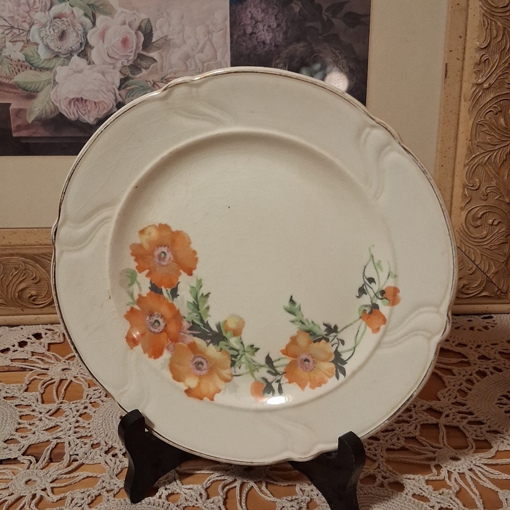 Floral Decorative Plate